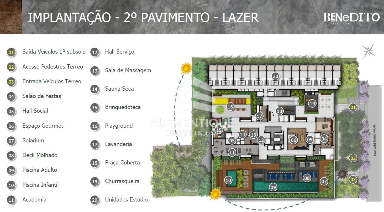 Imagem Benedito Pinheiros - Apartamento à venda em São Paulo/SP