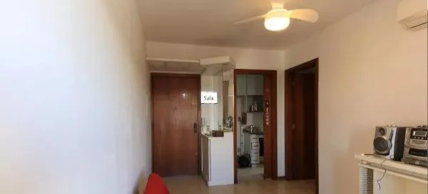 Imagem Vende-se apartamento com 1 quarto, 43 m² e 1 vaga - Menino Deus