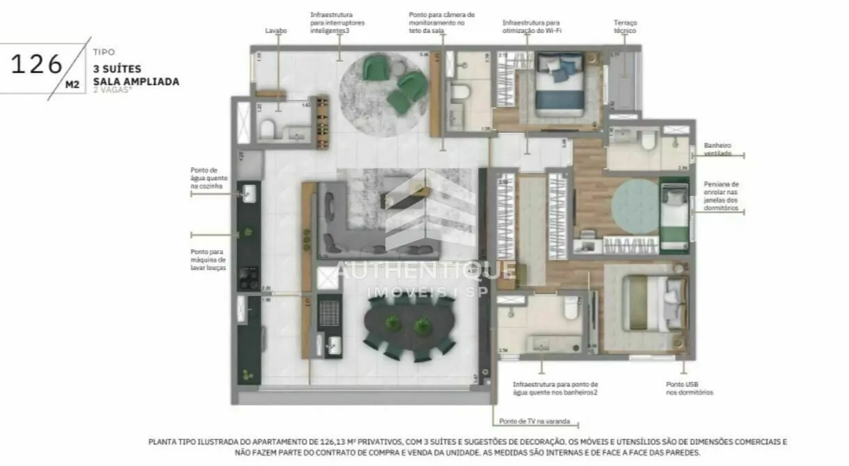 Imagem LIVING DUETT MOOCA - Apartamento à venda no bairro Mooca - São Paulo/SP, Zona Leste