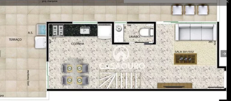 Imagem Cobertura à venda, 128 m² por R$ 895.000,00 - Santo Antônio - Belo Horizonte/MG