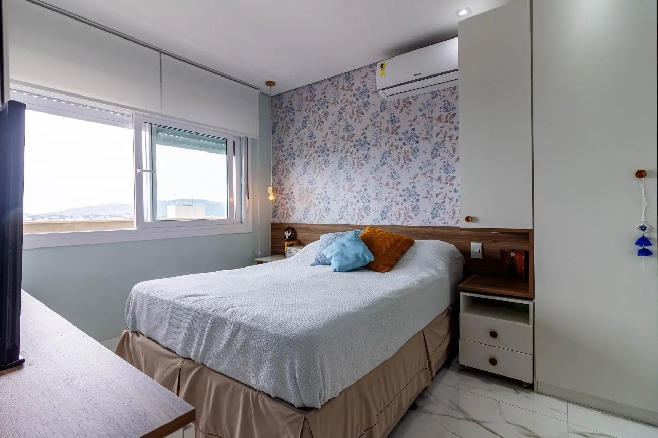 Imagem Apartamento de 1 dormitório mobiliado no pornto mais alto do Petrópolis,