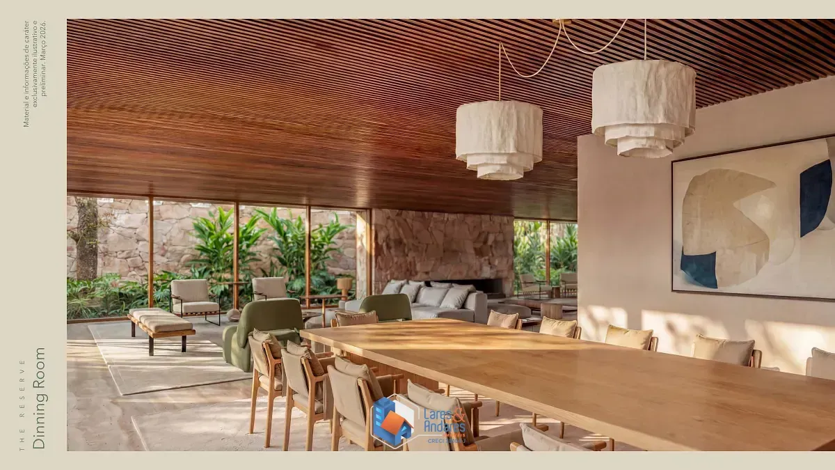Imagem Casa no condomínio The Reserve para venda com 5 quartos, sendo 5 suítes, 1,200m²
