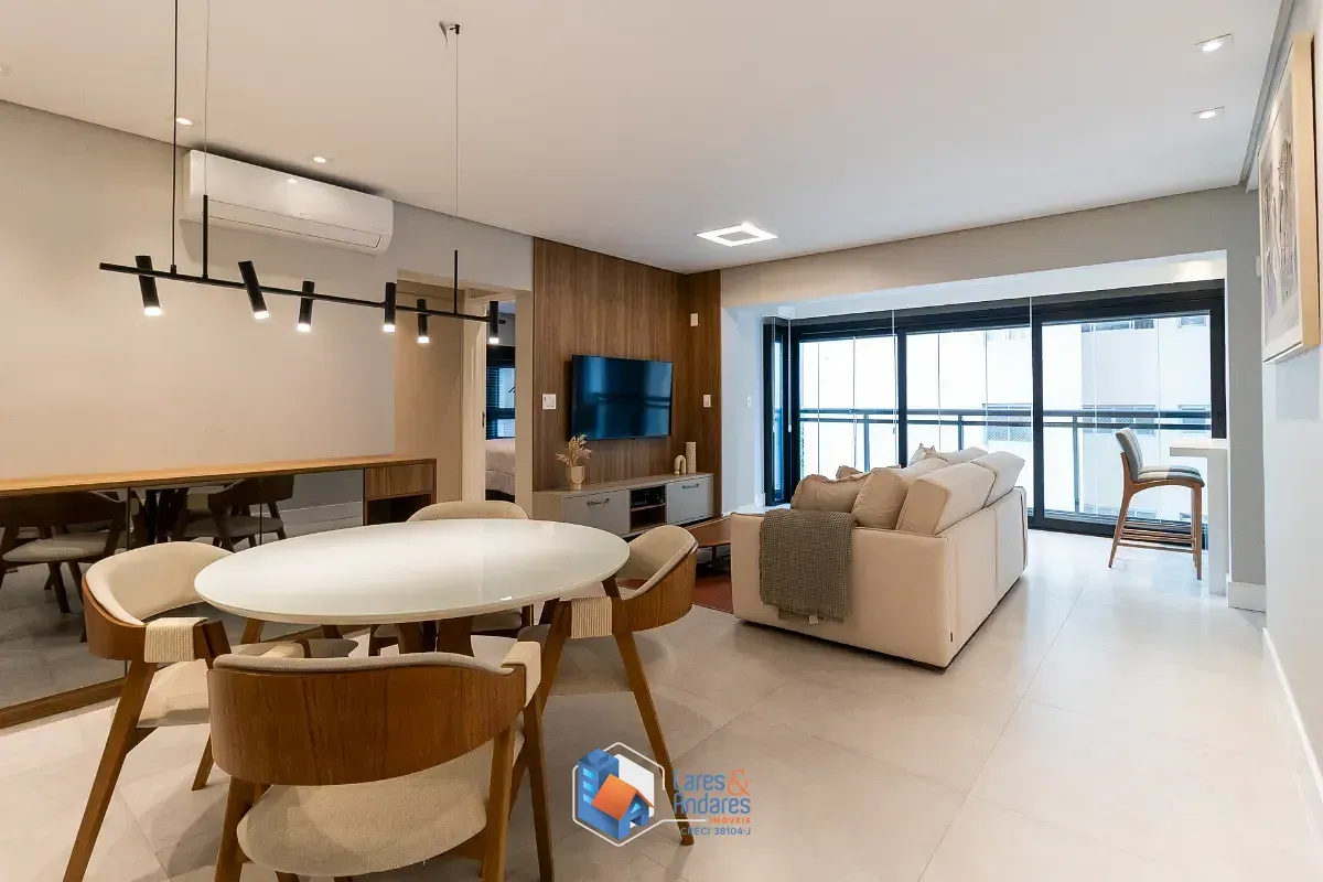 Imagem Apartamento para venda em Indianópolis com 1 quarto, sendo 1 suíte, 79m²