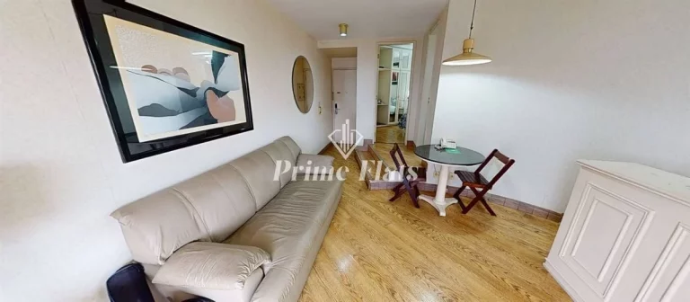 Imagem Flat disponível para locação no Hotel Paulista Wall Street na Bela Vista, com 55m², 1 dormitório e 1 vaga de garagem