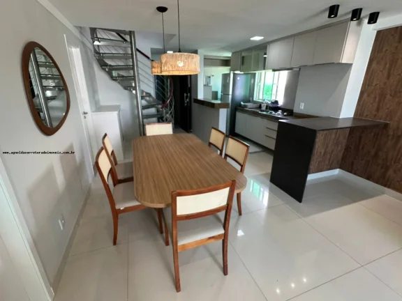Imagem Cobertura Duplex para Locação em Natal, Capim Macio, 3 dormitórios, 3 suítes, 4 banheiros, 1 vaga