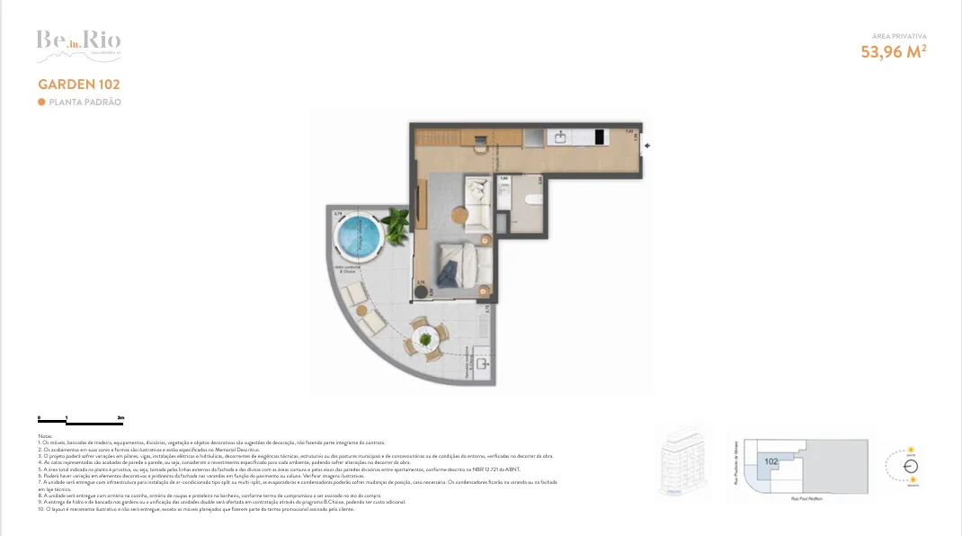 Imagem Be.in.Rio Paul Redfern 40 - Studios em Ipanema | Zona Sul
