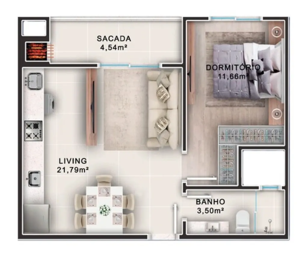 Imagem APARTAMENTO RESIDENCIAL em Balneário Camboriú - SC, Municípios