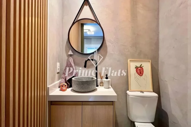 Imagem Flat disponível para locação no Summit Pinheiros, com 57m² e 1 dormitório