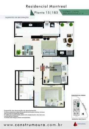 Imagem Apartamento com 2 dormitórios à venda, 68,21 m² a partir de R$ 378.565, - Jardim Praia Grande - Mongaguá/SP