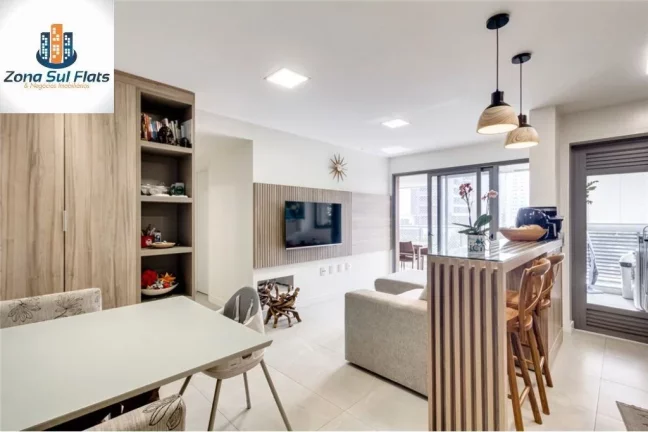 Foto do imóvel Apartamento à Venda Em Moema Pássaros Com 2 Dormitórios Sendo 1 Suíte e 1 Vaga em AVENIDA ROUXINOL