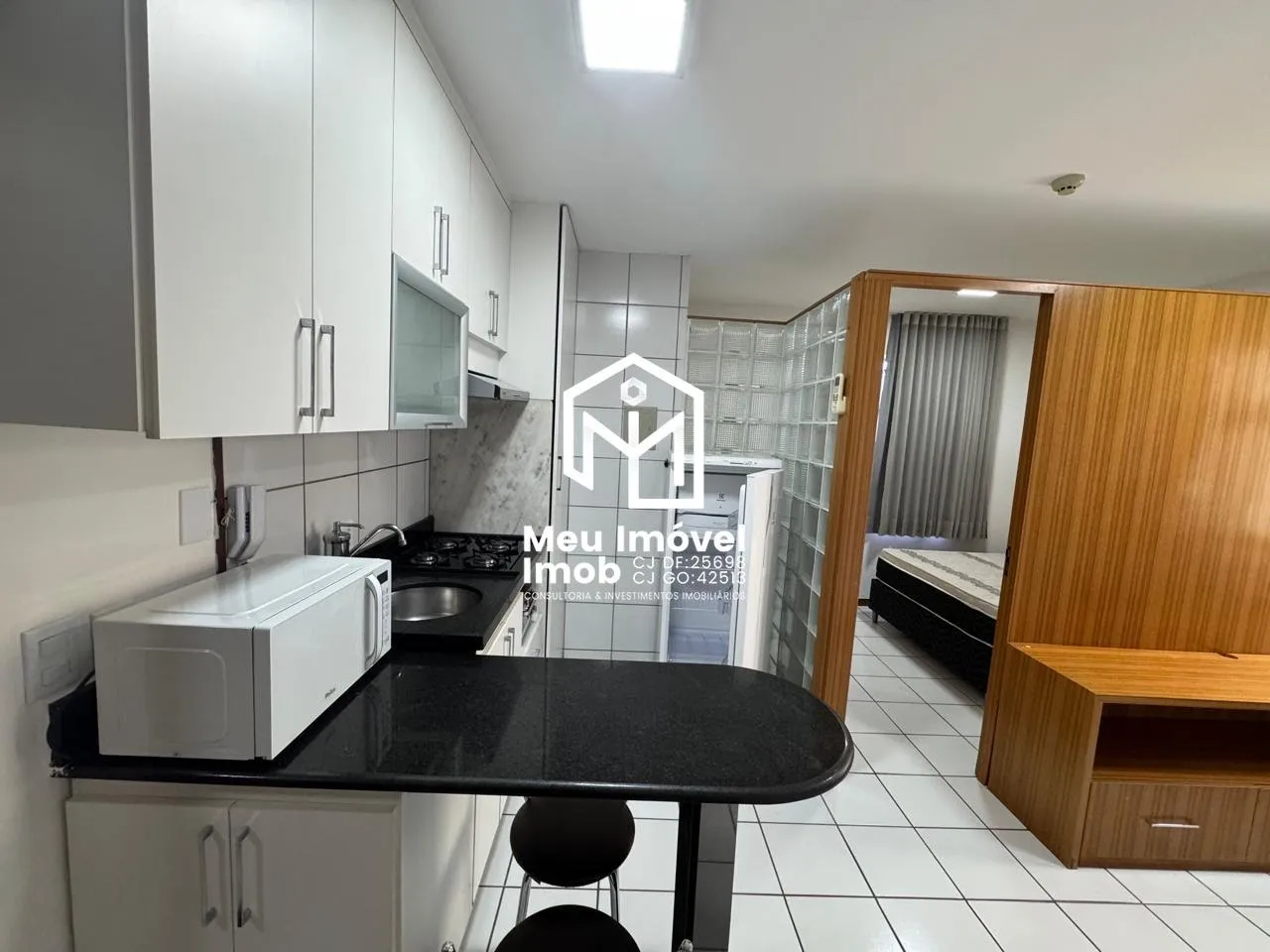 Imagem Edifício Top Master Studios APTO 1 Quarto 1 Vaga 25m²