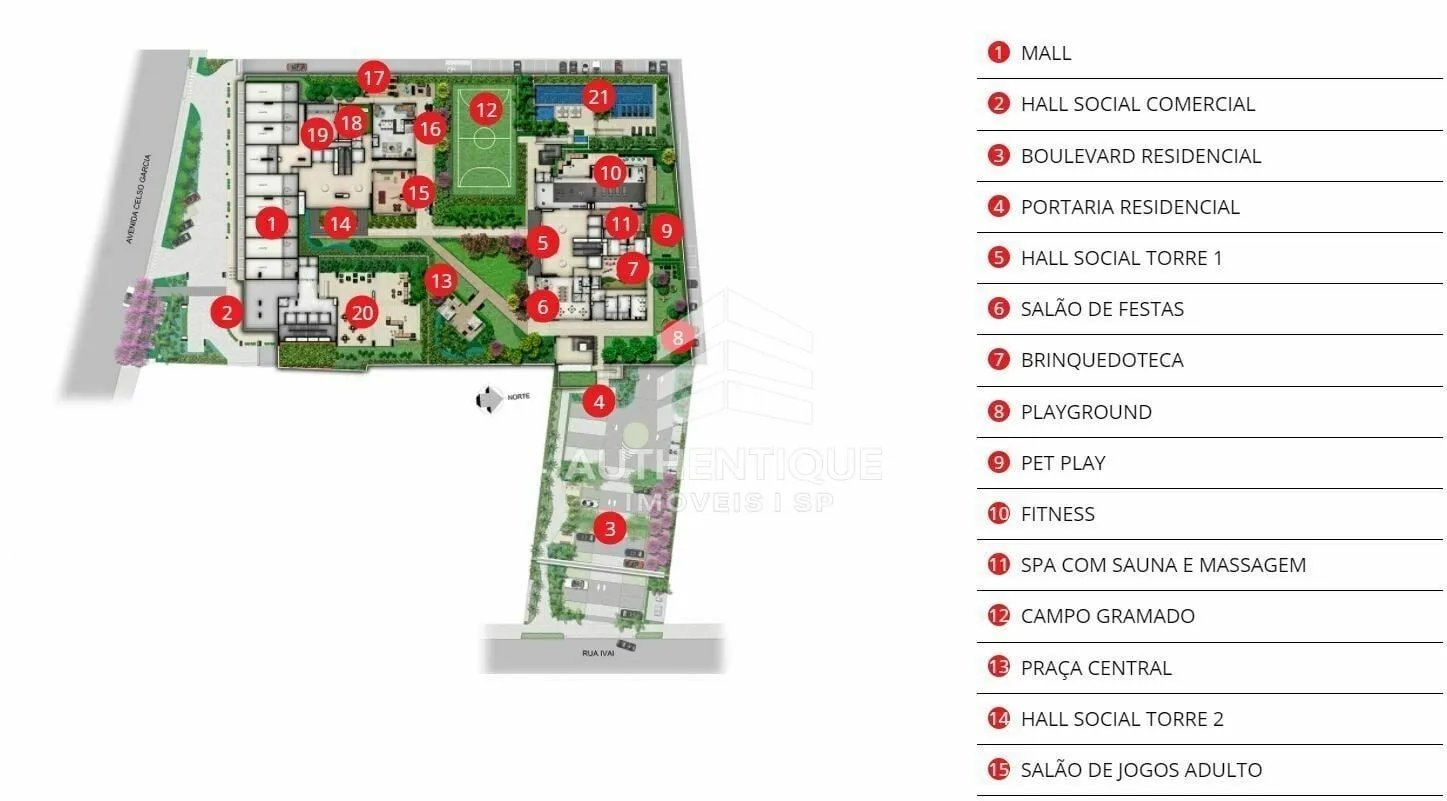 Imagem THE GARDENS RESERVA TATUAPE - Apartamento à venda no bairro Tatuapé - São Paulo/SP, Zona Leste