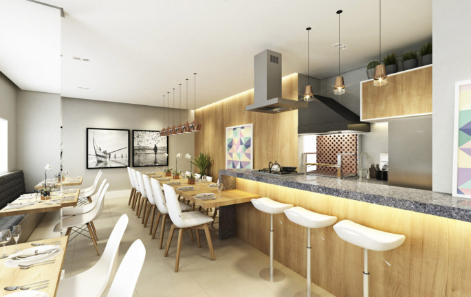 Imagem Apartamento com 2 Quartos à Venda, 43 m² em Jardim Santa Rosa - Taboão da Serra