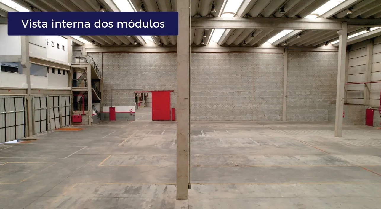 Imagem Galpão comercial para locação com 14 vagas de garagem e 1.385m² de área.