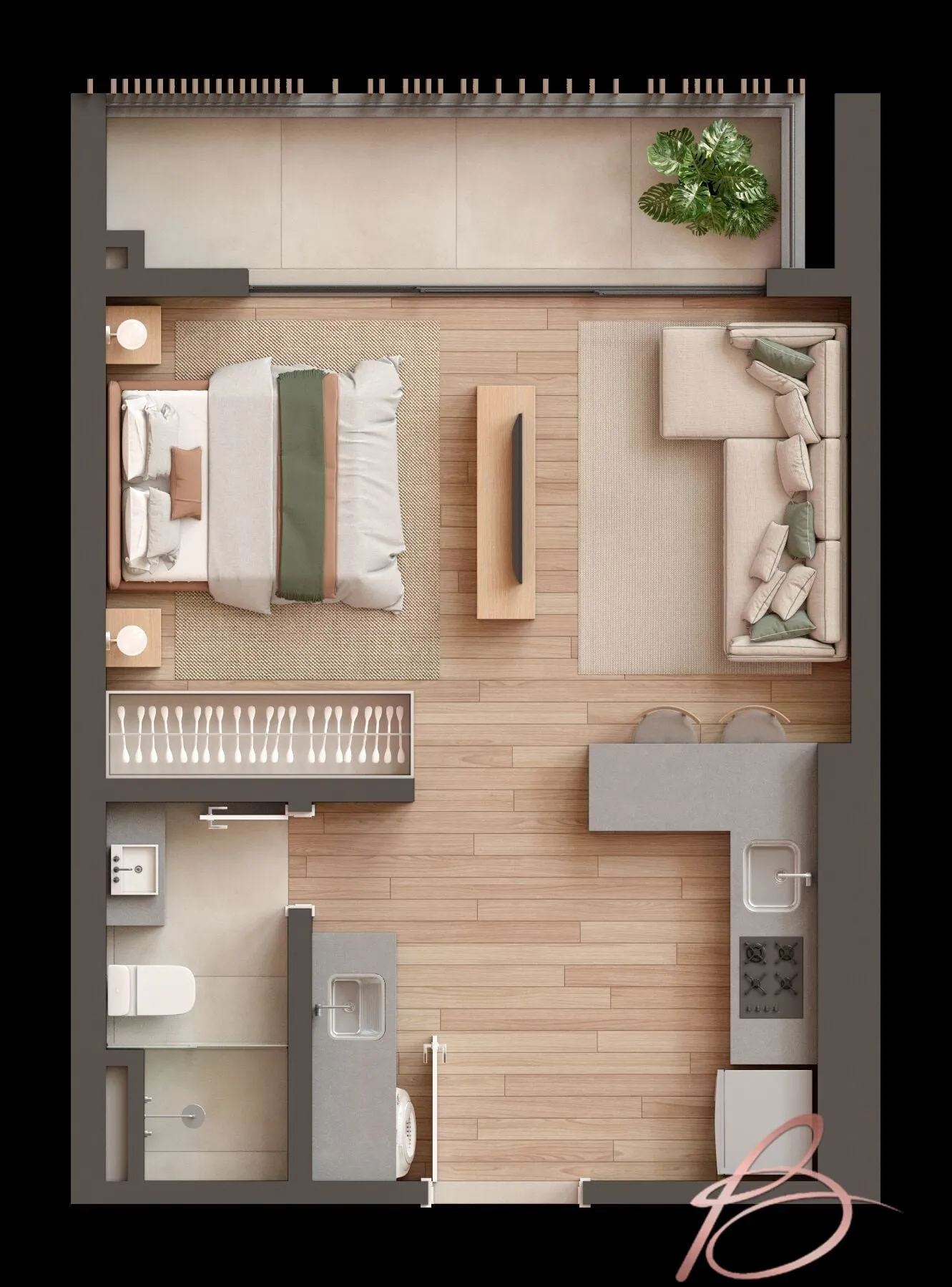 Imagem Apartamento em Dom Bosco, Itajaí/SC