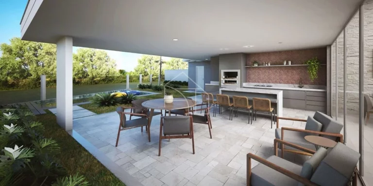 Imagem Casa linear 4 suítes condomínio Arquipélago de manguinhos