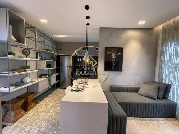 Imagem Apartamento, 1 Dormitório ( 1 Suíte), 45m², Quadria RDC, Aquarius, Sjc.