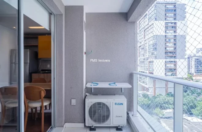 Imagem Studio para locação no Brooklin com 1 suíte, 1 banheiro, 1 vaga, 36m².