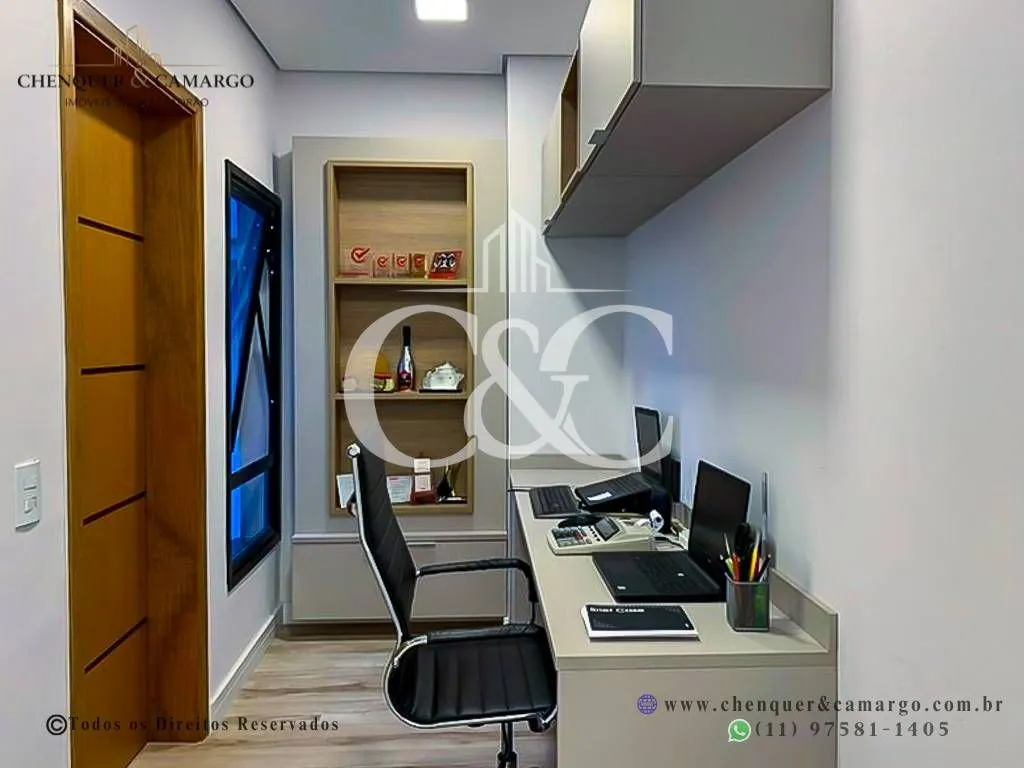 Imagem Casa à venda no Brisas Jundiaí, 265m², 4 suítes com varanda, piscina com SPA e vista Serra