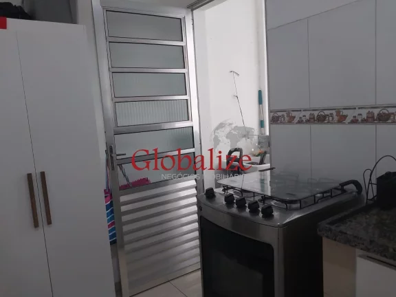 Imagem Apartamento reformado com 2 dormitórios 1 banheiro e área de serviço na Encruzilhada Santos R$305.000,00