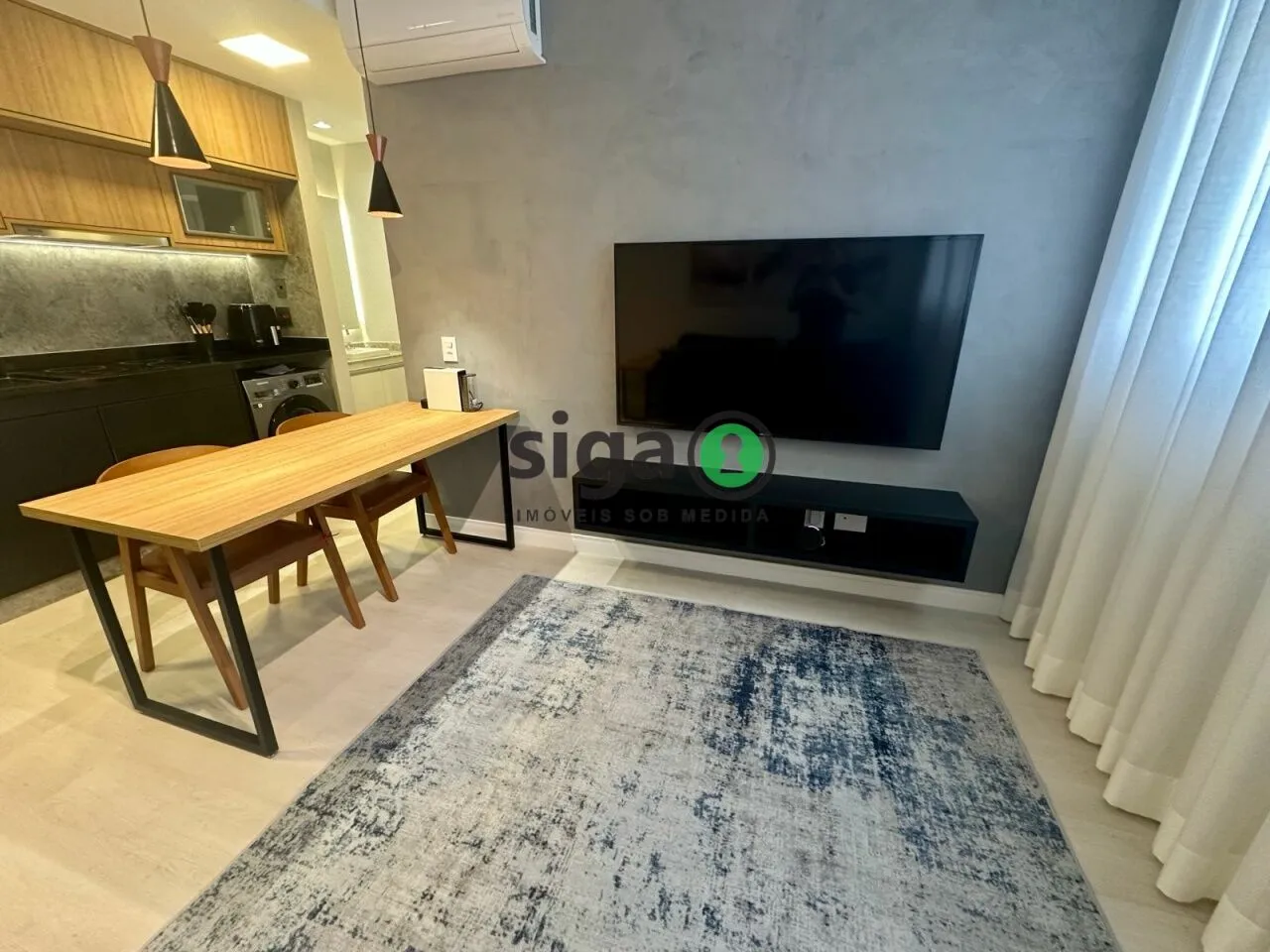 Imagem Apartamento 38m² para locação mobiliado, localizado na Chácara Santo Antônio, São Paulo