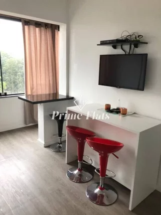 Imagem Flat disponível para venda no Morumbi Residence, com 34m², 1 dormitório e 1 vaga de garagem