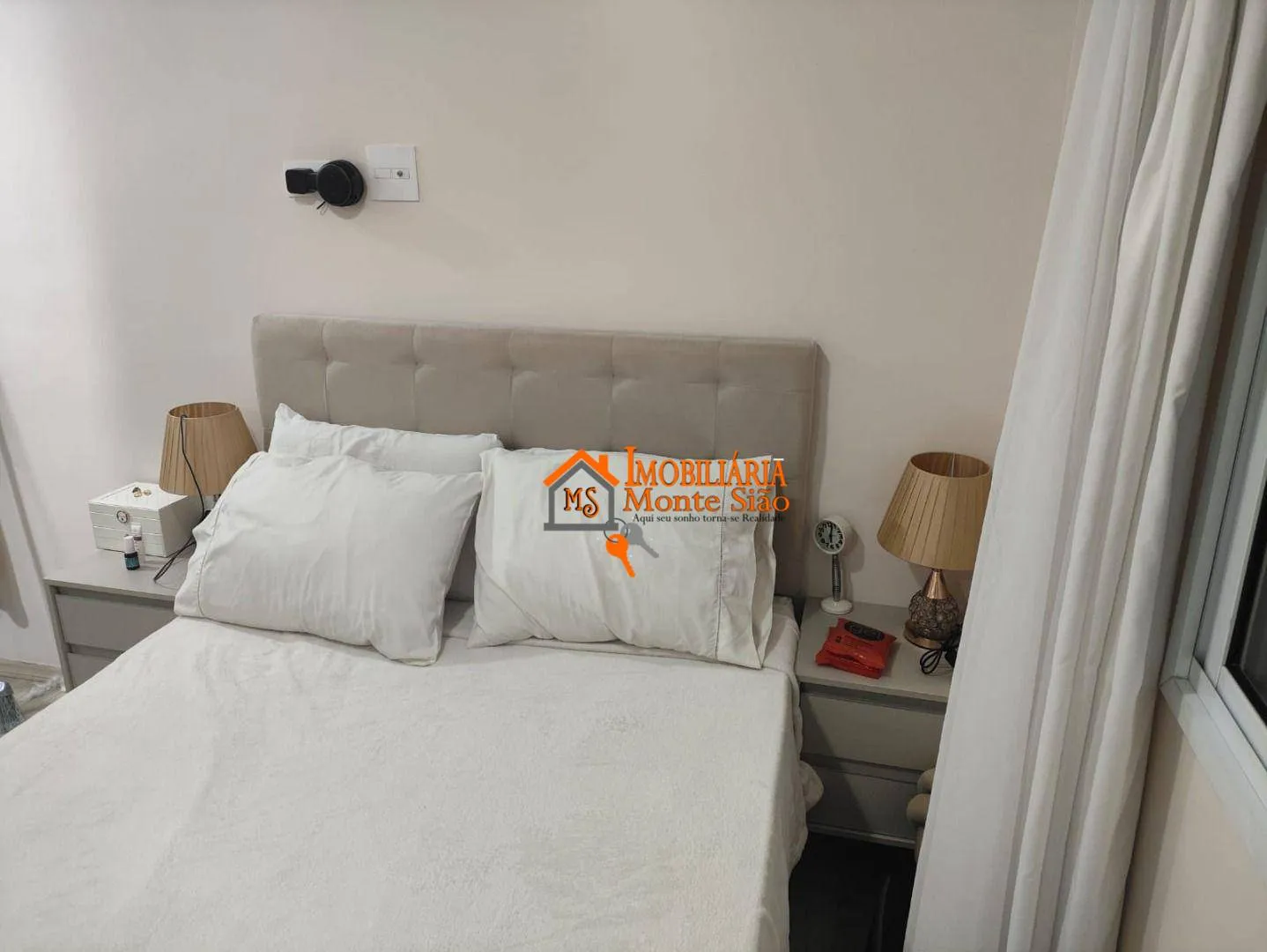 Imagem Apartamento a venda com 61m² com 2 quartos, 1 suíte, 1 vaga coberta e varanda gourmet - Jardim Aida
