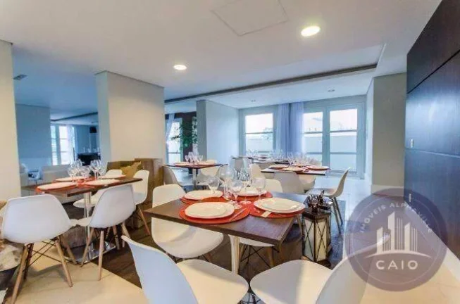 Imagem Apartamento com 1 dormitório, 50m² - venda ou aluguel R$ 3.800 Alphaville