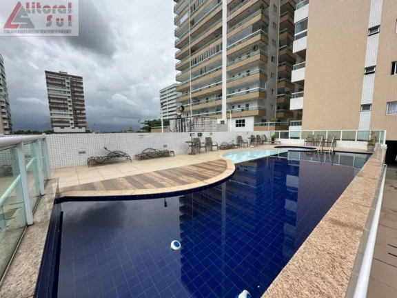 Imagem Imperdível: Apartamento à venda em Praia Grande-SP, Guilhermina, 2 quartos, 1 suíte, 1 vaga, 78m². Confira já!