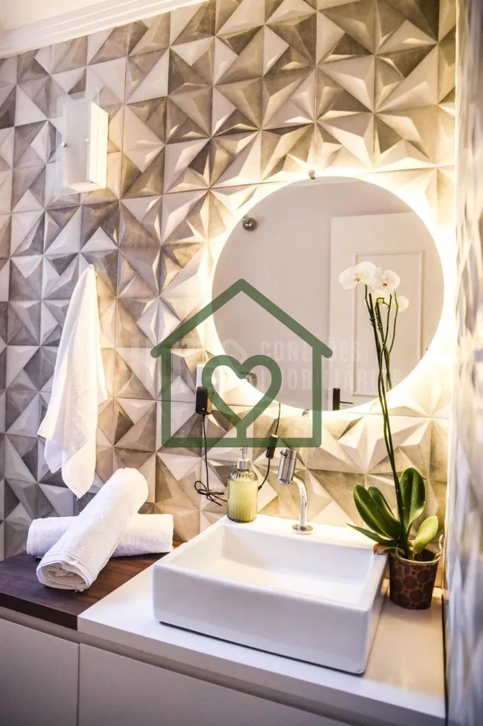 Imagem Apartamento de 1 dormitório com excelente distribuição: living, cozinha e área de serviço separ...