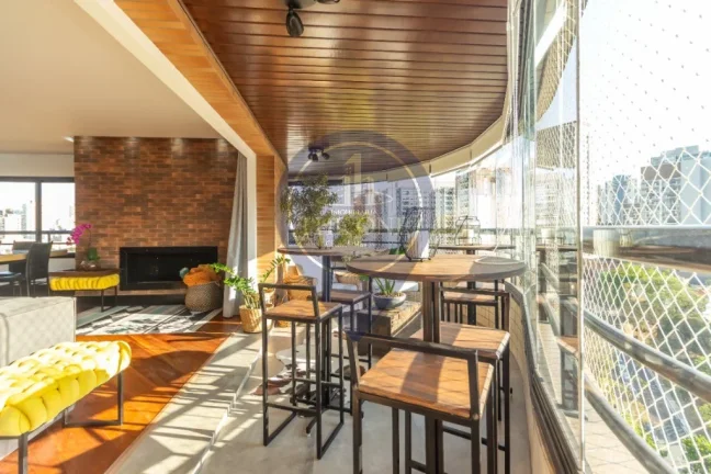 Imagem Luxuoso apartamento de 4 quartos na Vila Mariana, São Paulo-SP: 3 suítes, 2 salas, 4 banheiros, 3 vagas de garagem e 177m².