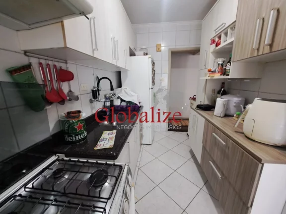 Imagem Apartamento á venda com 92m², 3 quartos, 2 banheiros, elevador, vaga por R$560.000,00 no Boqueirão em Santos