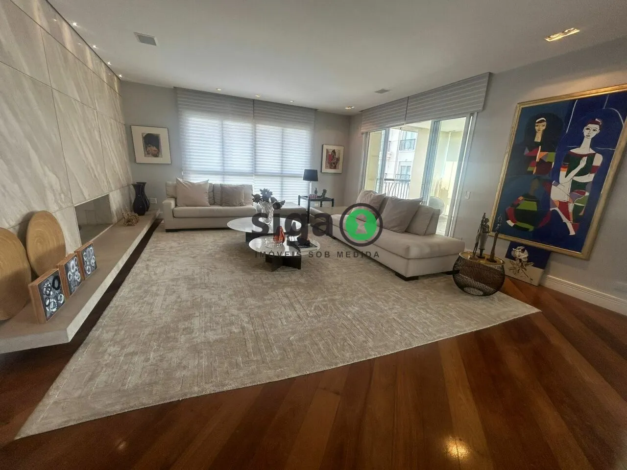 Imagem Apartamento mobiliado para locação no Panamby, de 606 m2, 4 suítes e 6 vagas