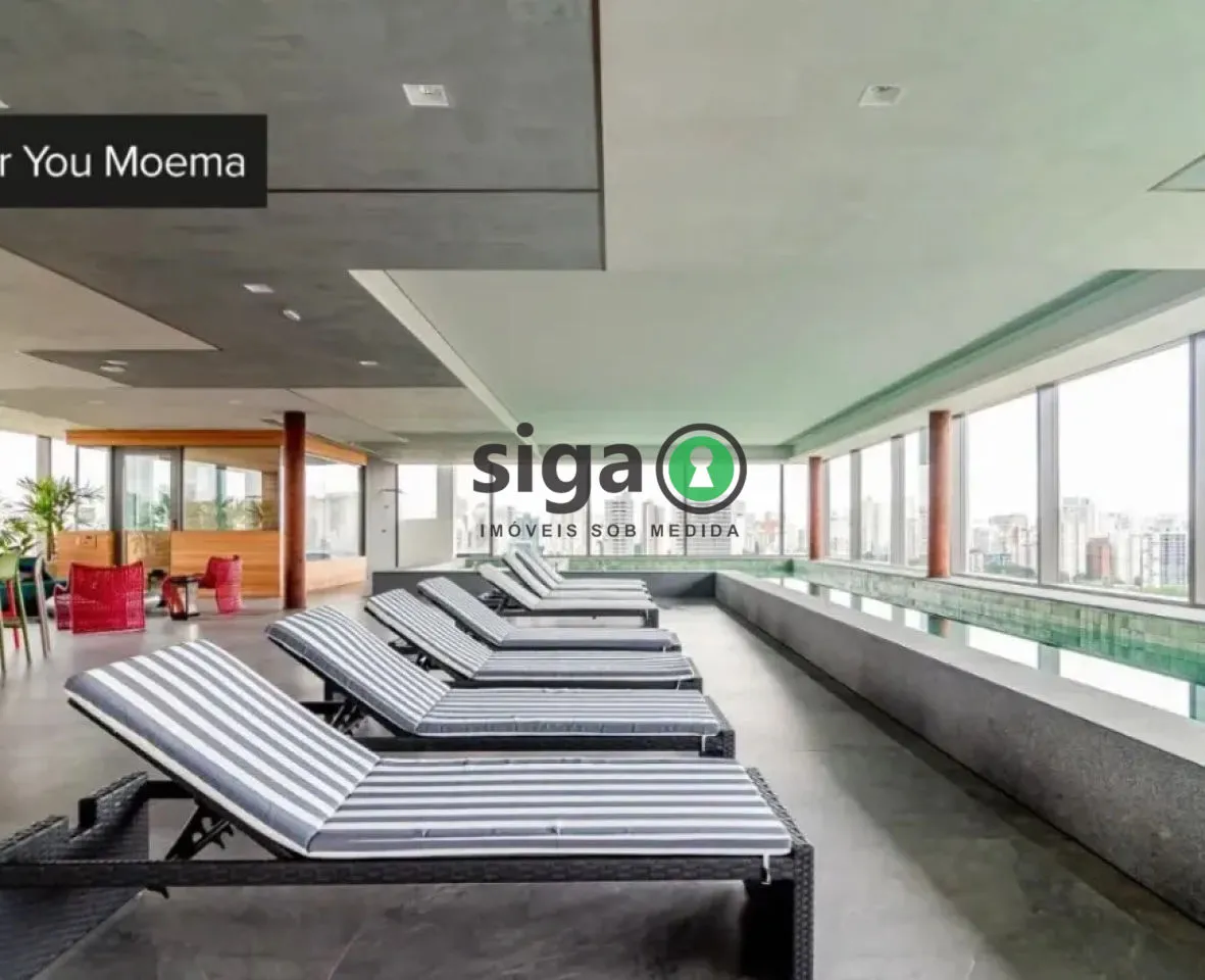 Imagem Apartamento com 2 Quartos à venda, 43m² - Indianópolis - Mobiliado