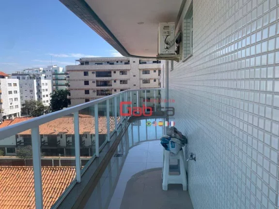 Imagem Apartamento com 2 dormitórios para alugar, 95 m² por R$ 4.969,00/mês - Vila Nova - Cabo Frio/RJ