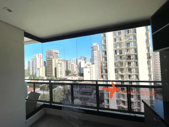 Imagem Apartamento para alugar em São Paulo-SP, Pinheiros: 1 quarto, 1 suíte, 1 sala, 1 banheiro, 1 vaga, 32m² de área.