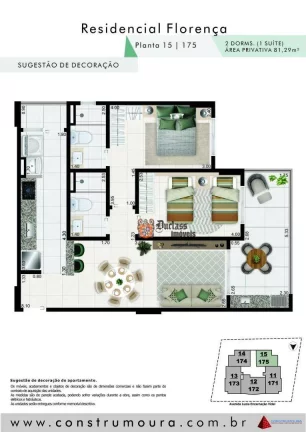 Imagem Apartamento com 2 dormitórios à venda, 81,29 m² a partir de R$ 498.795 - Aviação - Praia Grande/SP