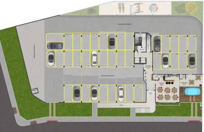 Imagem Apartamento com 3 Quartos à Venda, 86 m² em Próspera - Criciúma