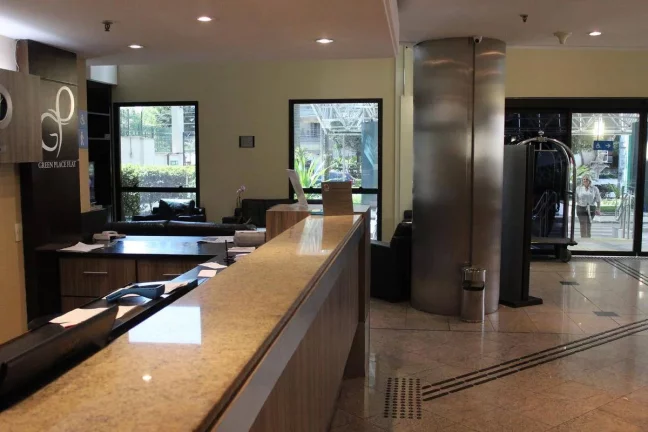 Imagem Flat disponível para venda no Green Place Ibirapuera, com 35m², 1 dormitório e 1 vaga