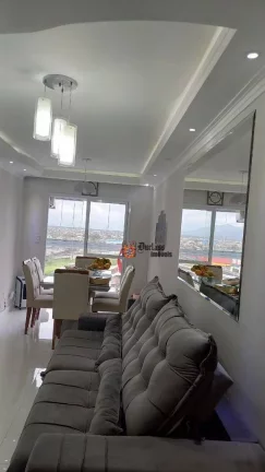 Imagem Apartamento com 2 dormitórios à venda, 56 m² por R$ 360.000 - Caiçara - Praia Grande/SP