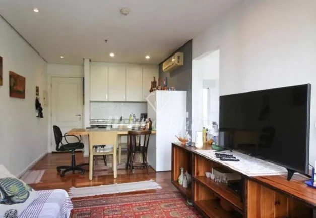 Foto do imóvel Flat disponível para venda no New Life Itaim, com 40m², 1 dormitório e 1 vaga de garagem em Rua Bandeira Paulista