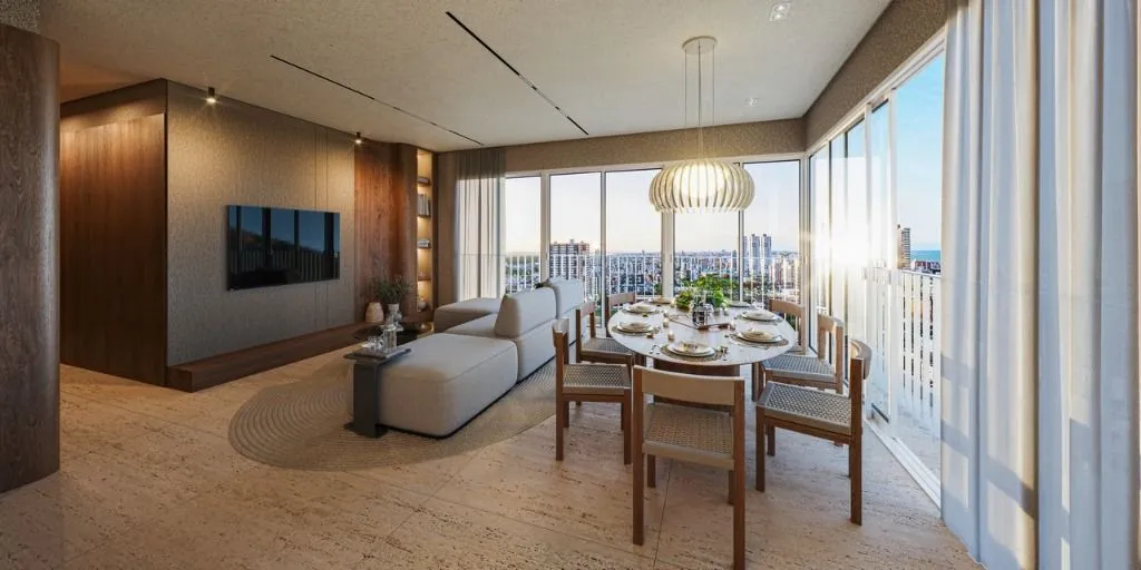 Imagem Apartamento com 2 dormitórios à venda, 60 m² por R$ 735.528 - Aeroclube - João Pessoa/PB