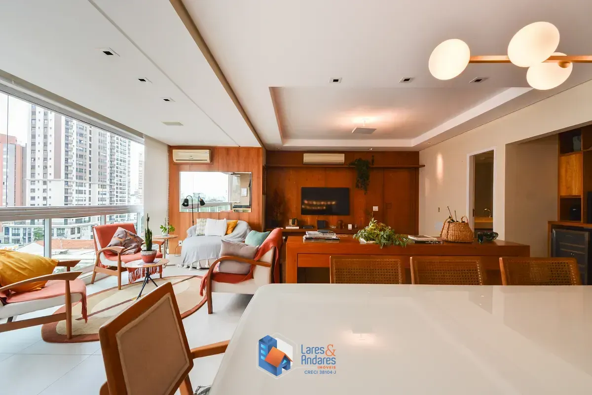 Imagem Apartamento para venda em Perdizes com 3 quartos, sendo 3 suítes, 137m²
