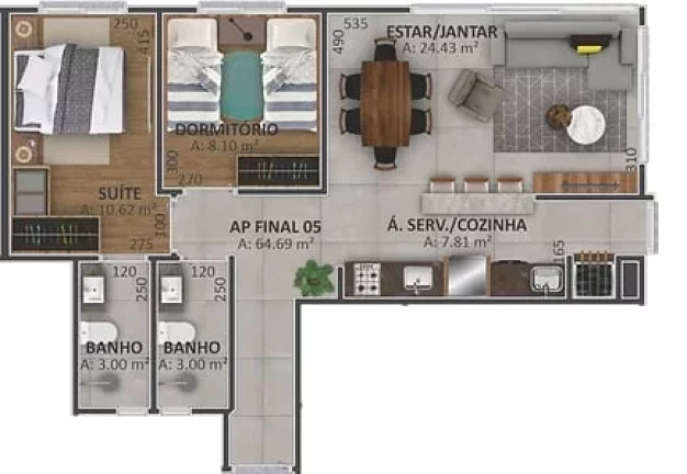 Imagem Único - Residencial - Apartamento à venda no bairro Zona Nova - Capão da Canoa/RS
