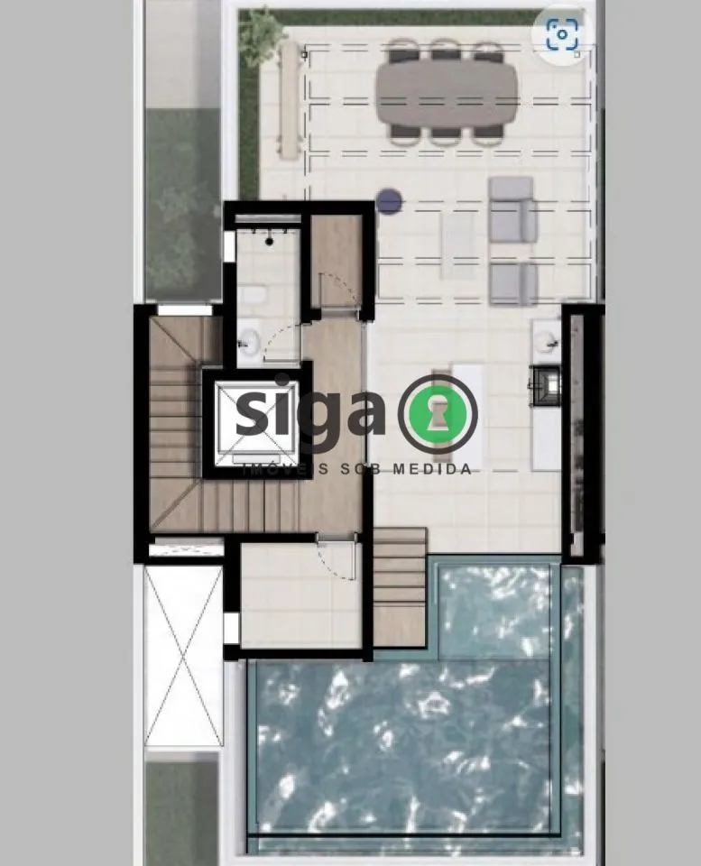 Imagem Casa em Condomínio para venda no Campo Belo 04 suítes, São Paulo - SP