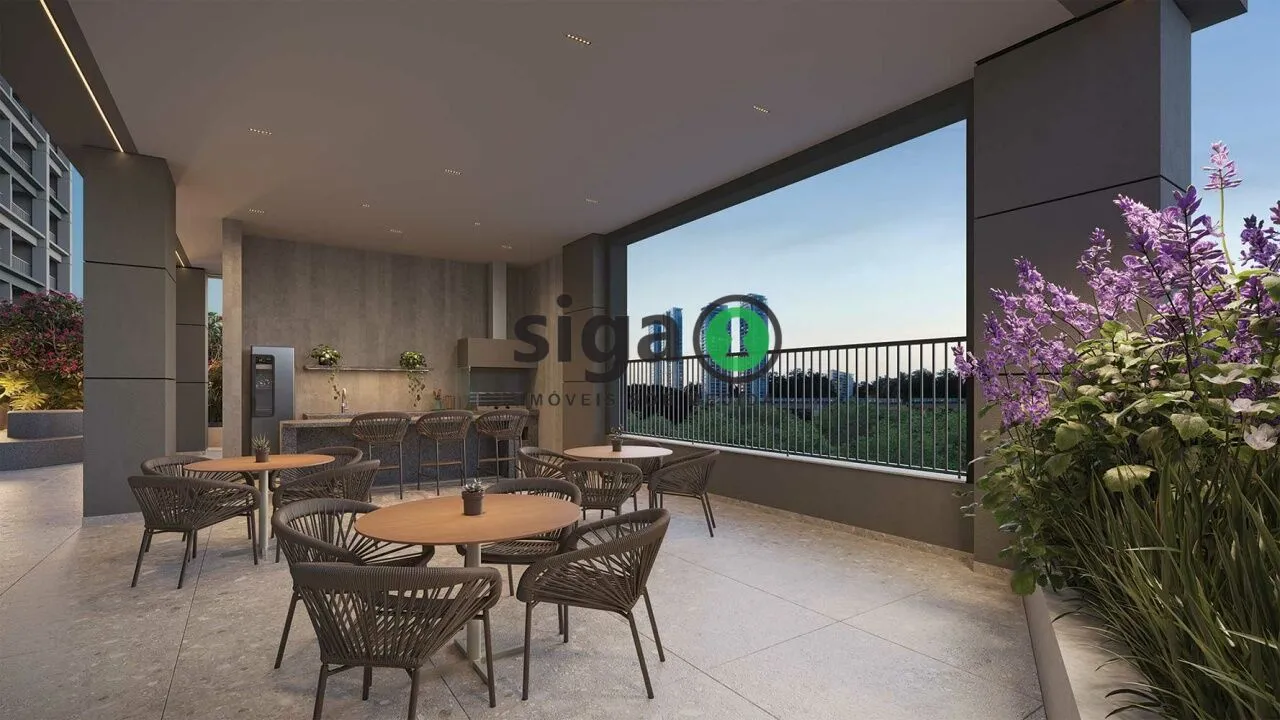 Imagem apartamento de 74m² no Brooklin com 2 Suítes, vaga e banheiro com ventilação Natural