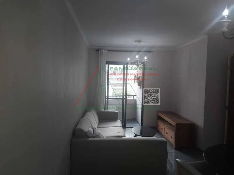 Imagem Apartamento de médio padrão, com 2 dormitórios, sendo 1 Suíte, com Sacada e 1 vaga coberta para Locação, no Tatuapé.