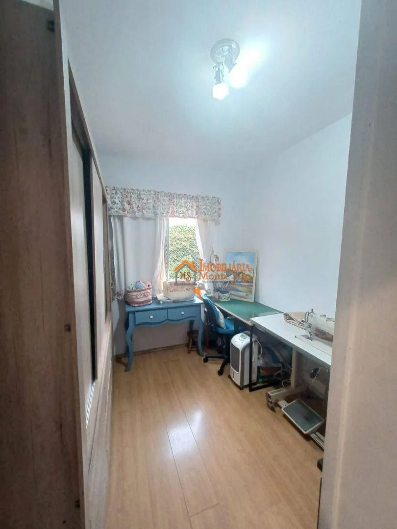 Imagem Apartamento com 3 dormitórios, 76 m² - venda por R$ 460.000,00 ou aluguel por R$ 3.500,50/mês - Itapegica - Guarulhos/SP