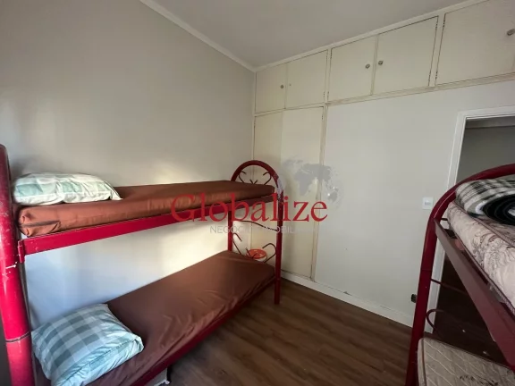 Imagem Apartamento à venda com 55m², 2 quartos, 1 banheiro, vista mar por R$399.000,00 no Embaré em Santos