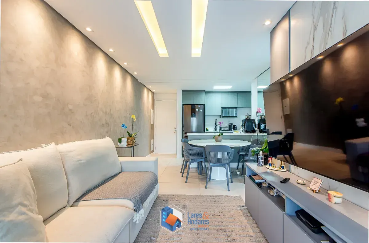 Imagem Apartamento para venda em Jardim Caravelas com 2 quartos, sendo 1 suíte, 65m²